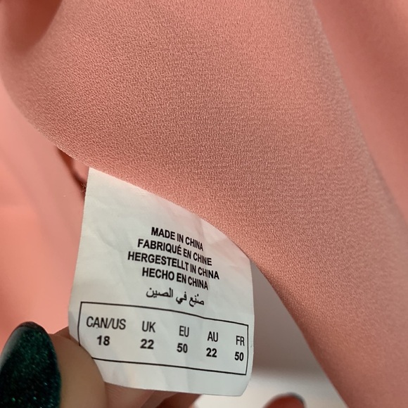 Michel Studio Pink Long Sleeved Blouse Top - Picture 8 of 9